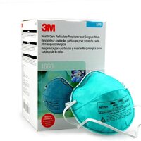 3M 1860 Cupped Particulate Respirator & Surgical Mask 20 Pack