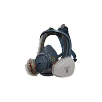 Maxiguard Full Face Silicone Respirator with Twin A1P2 Filter 
