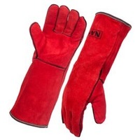 Namib Split Leather Red Welding Gloves