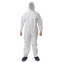 Shield Right Advanced Micro-Porous Disposable Coveralls Type 5-6 Size: 5XL