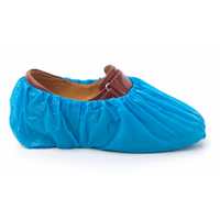 Shield Right Shoe Covers Disposable Heavy Duty Polyethylene 100 Pack