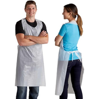 Shield Right White Aprons Disposable