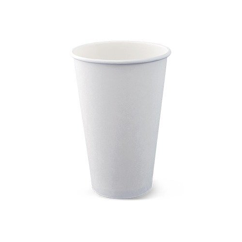 Single Wall White Hot Cups 360ml (12oz) Box Of 1000