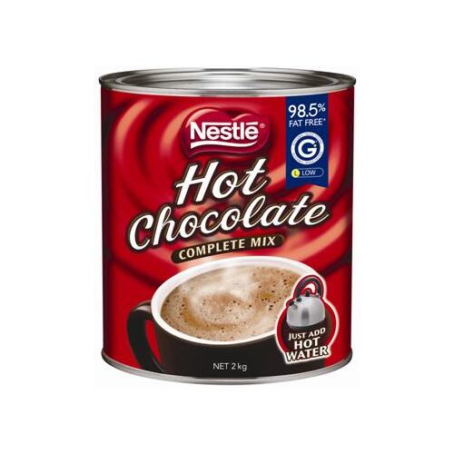 HOT CHOCOLATE NESTLE COMPLETE MIX CAN 2KG