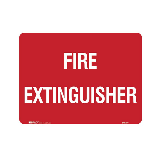 Fire Equipment Sign - Fire Extinguisher