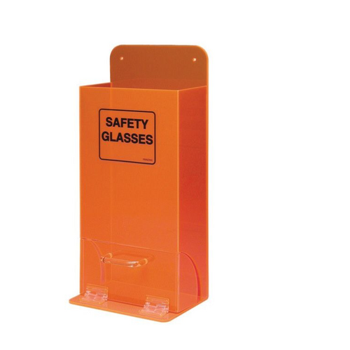 Safety Glasses Dispenser,  Fluoro Orange