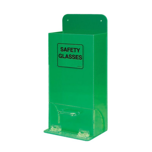 Safety Glasses Dispenser,  Fluoro Green 