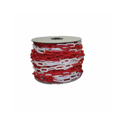 Maxisafe 6mm Red &amp;amp; White Safety Chain