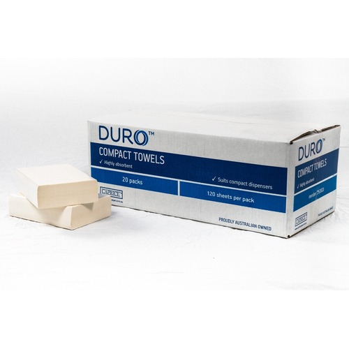 Duro Compact Interleaved Towel 29cm x 20cm 2520CU