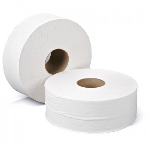 Duro Jumbo Toilet Paper Rolls 2ply 300M Carton of 8 Roll 300V