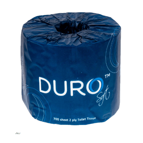 Duro Premium Toilet Roll 2 Ply 700 Sheets X 48 Rolls 700V