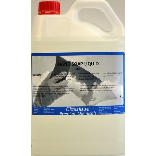 White Liquid Hand Soap Fragrance Free 5 Litre