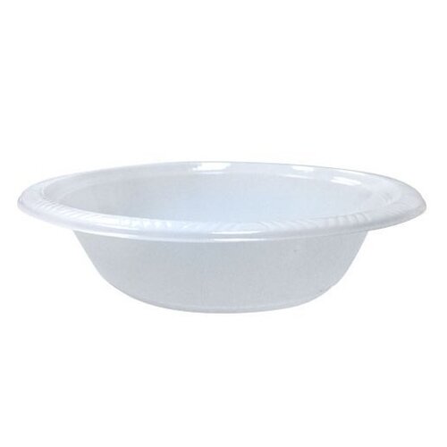 White Disposable Soup Bowls 180mm (7&quot;) Carton of 500