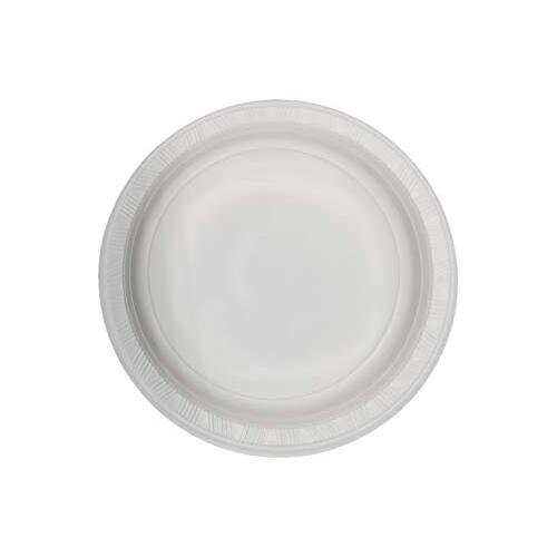 Large White Disposable Plates 230mm (9&quot;) Carton of 500