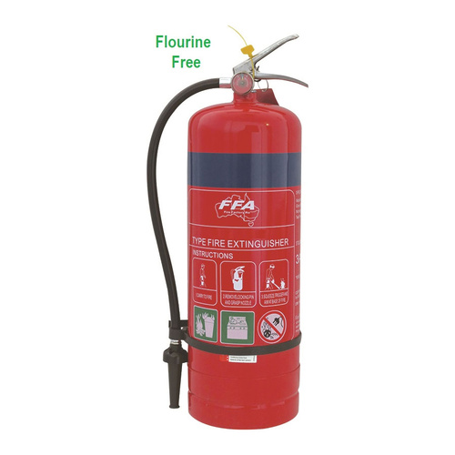 Foam FFF Fluorine Free Fire Extinguisher - 9.0 Litres