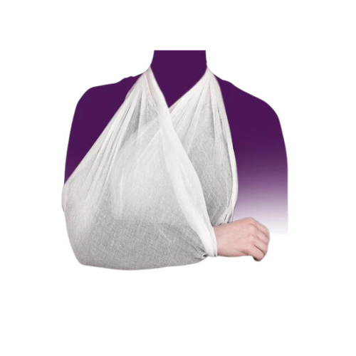 Triangular Bandage, Disposable, Large, White FRB620