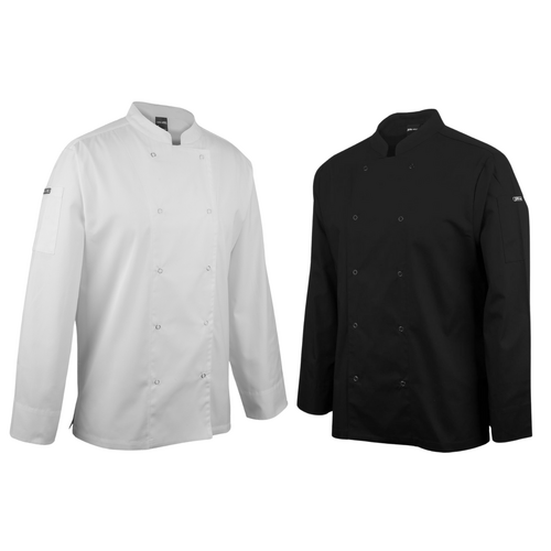 JB&#39;s L/S Snap Button Chefs Jacket 5CJL