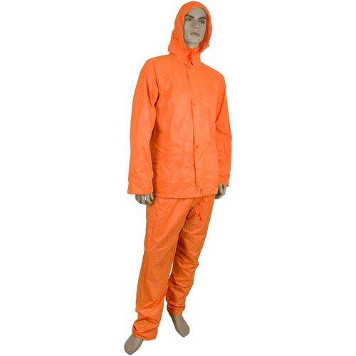 Maxisafe Orange PVC Rainsuit CPR626