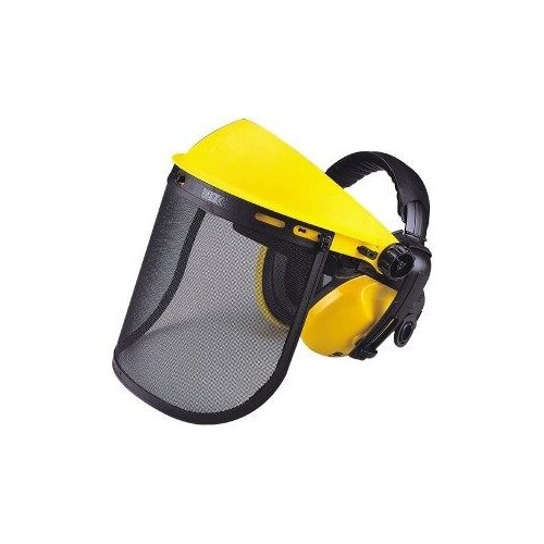 Maxisafe Mesh Visor With Earmuffs Complete