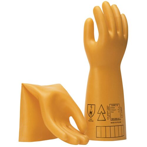 Electrical Insulating Glove, 7,500v, 10kv Class 1