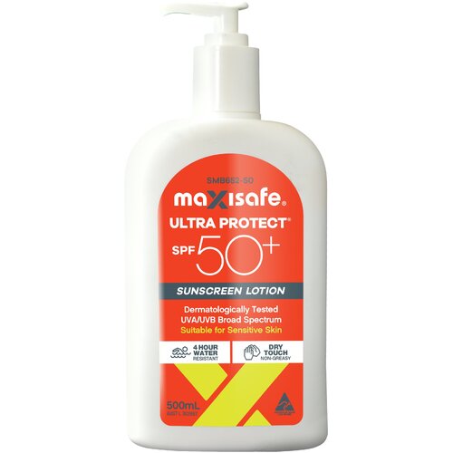 SPF 50+ Sunscreen Lotion, 500ml pump