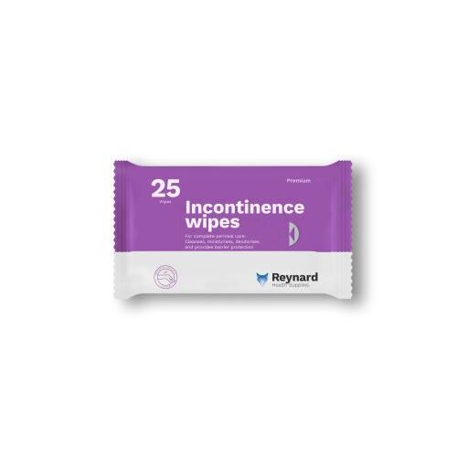 Reynard Incontinence Wipes Soft Pack 25 Wipes RHS103