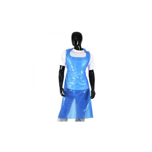 Shield Right Blue Aprons Disposable Packs Of 100