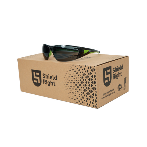 Shield Right Pro Safety Glasses Tinted - Carton of 300