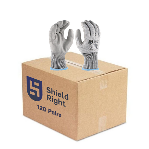 Shield Right Cut 5 Resistant Gloves - Carton of 120