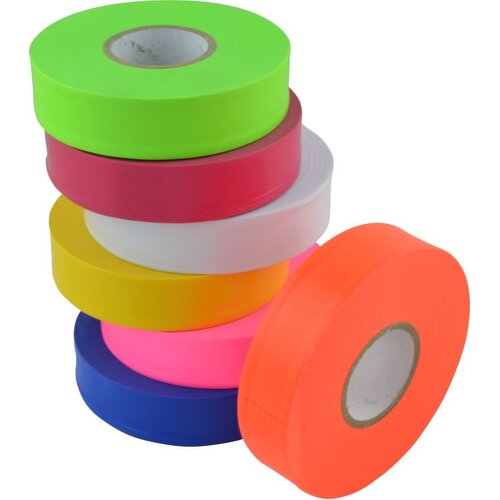 Shield Right flagging tape 25mm x 100m, Roll - Carton of 80